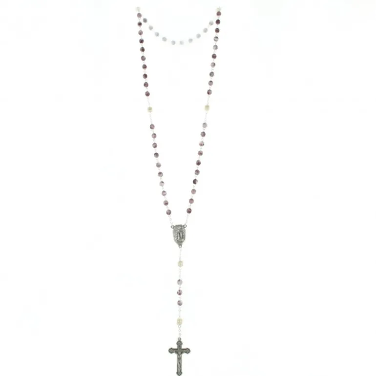 Palais du Rosaire Chapelet eau de Lourdes et coeur Apparition de Lourdes^ Chapelet Eau De Lourdes | Chapelet De Lourdes