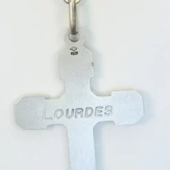 Palais du Rosaire Chapelet en argent avec grains en nacre^ Chapelet De Communion | Chapelet Nacre