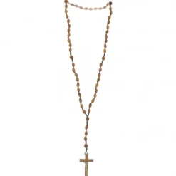 Palais du Rosaire Chapelet en bois d'olivier avec eau de Lourdes^ Chapelet Eau De Lourdes | Chapelet De Lourdes
