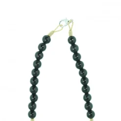 Palais du Rosaire Chapelet en corde grains bois de quatre tons^ Chapelet Corde | Chapelet Bois