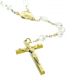 Palais du Rosaire Chapelet en cristal Swarovski et grains 6mm^ Chapelet Cristal