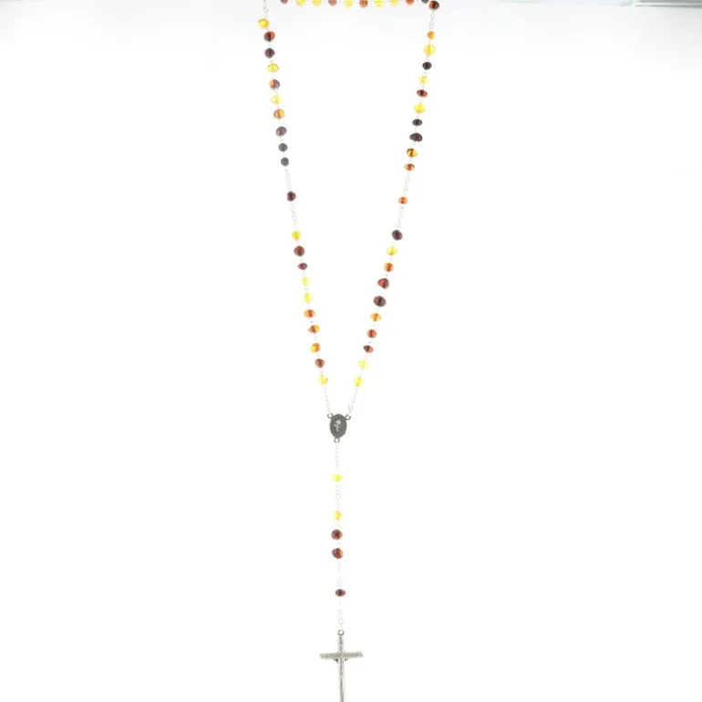 Palais du Rosaire Chapelet en pierres d'Ambre 5mm^ Chapelet Pierre