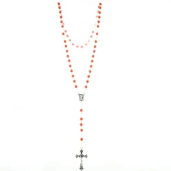 Palais du Rosaire Chapelet en verre avec eau de Lourdes^ Chapelet Eau De Lourdes | Chapelet De Lourdes