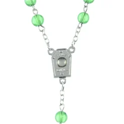 Palais du Rosaire Chapelet en verre avec eau de Lourdes^ Chapelet Eau De Lourdes | Chapelet De Lourdes