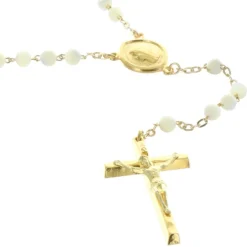 Palais du Rosaire Chapelet nacre et grains 4mm^ Chapelet Nacre