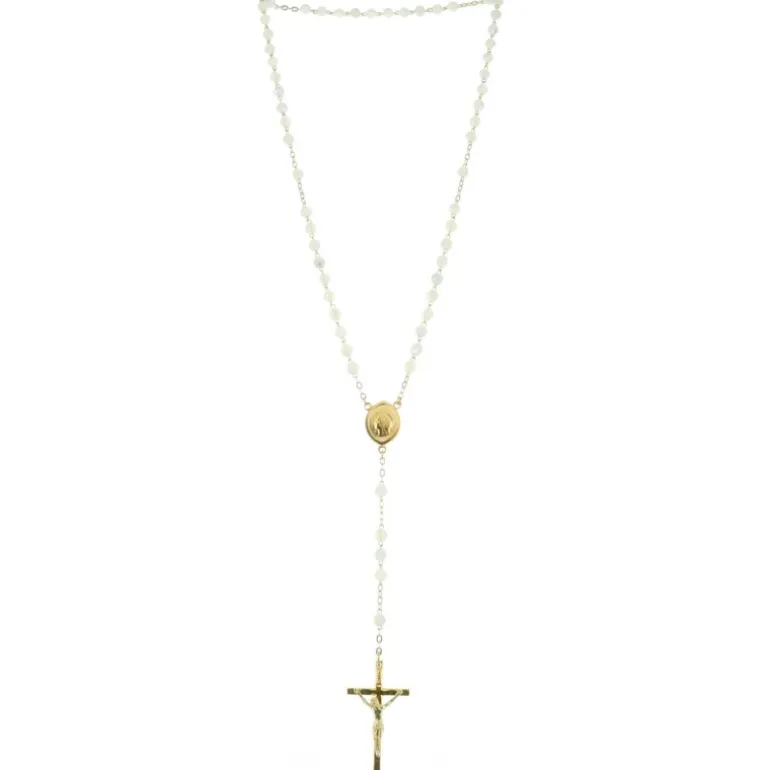 Palais du Rosaire Chapelet nacre et grains 4mm^ Chapelet Nacre