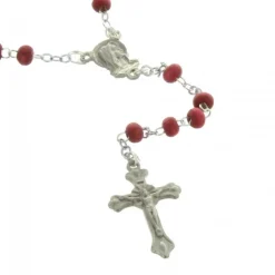 Palais du Rosaire Chapelet parfumé à la rose dans un étui ovale^ Chapelet De Lourdes | Chapelet Métal