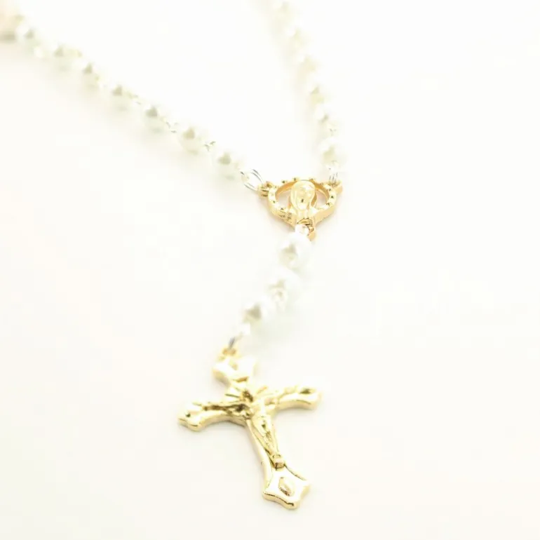 Palais du Rosaire Chapelet Rosa Mystica avec une boite^ Autre Chapelet De Devotion | Chapelet Résine