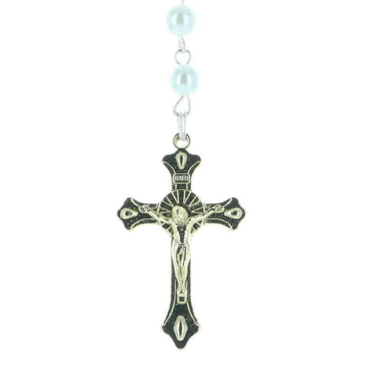 Palais du Rosaire Chapelet Rosa Mystica avec une boite^ Autre Chapelet De Devotion | Chapelet Résine