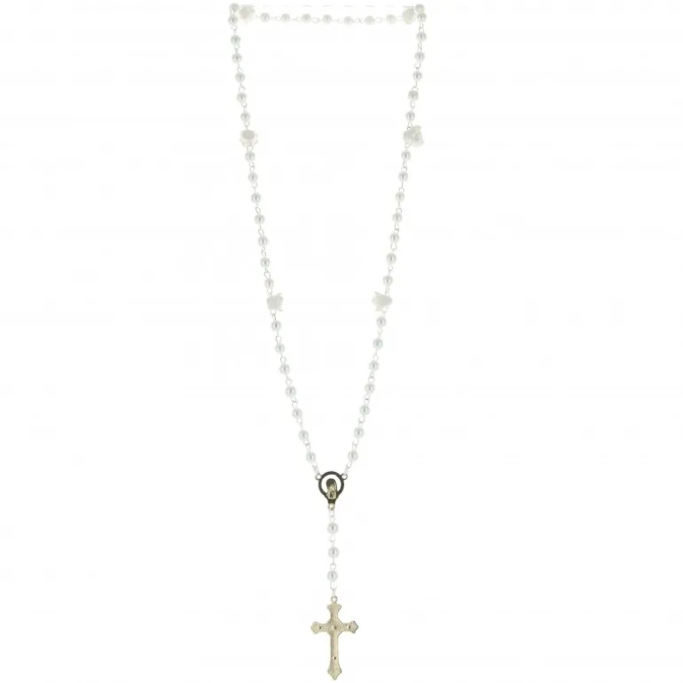 Palais du Rosaire Chapelet Rosa Mystica avec une boite^ Autre Chapelet De Devotion | Chapelet Résine