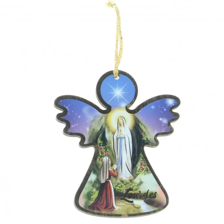 Palais du Rosaire Coffret bijoux de la Sainte Famille^ Médaille Et Croix Plaqué Or