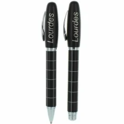 Palais du Rosaire Coffret de 2 stylos de Lourdes^ Bloc Et Stylo