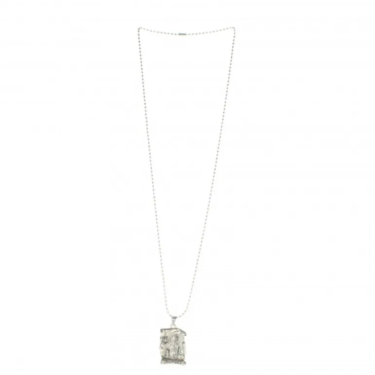 Palais du Rosaire Collier avec médaille Parchemin d'Apparition et Saint Christophe en métal^ Collier Fantaisie