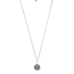 Palais du Rosaire Collier de Saint Michel en corde avec une prière^ Collier Fantaisie