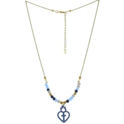 Palais du Rosaire Collier du Sacré Coeur de Jésus^ Communion | Collier Fantaisie