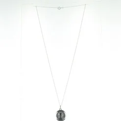 Palais du Rosaire Collier en argent avec médaille de la Vierge Marie de 20mm^ Collier En Argent | Médaille De La Vierge