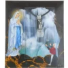 Palais du Rosaire Collier fantaisie avec une fiole à l'eau de Lourdes^ Collier Fantaisie