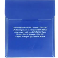 Palais du Rosaire Collier fantaisie avec une fiole à l'eau de Lourdes^ Collier Fantaisie