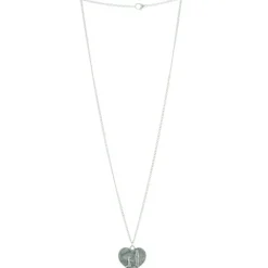 Palais du Rosaire Collier fantaisie de Lourdes, pendentif coeur avec de l'eau de Lourdes^ Collier Fantaisie