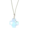 Palais du Rosaire Collier fantaisie lacet coulissant et pendentif croix Swarovski^ Collier Fantaisie