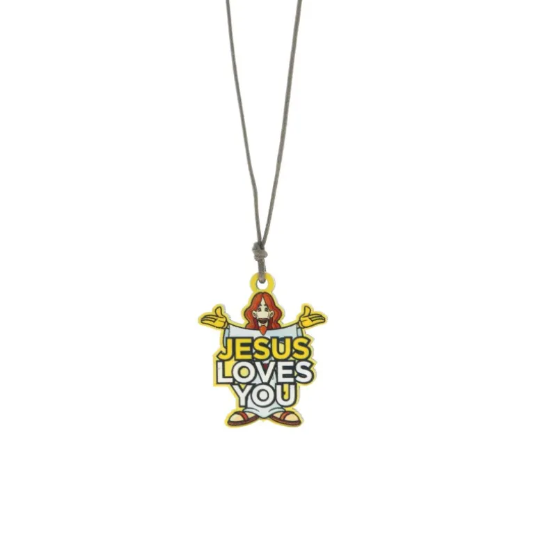 Palais du Rosaire Collier Jesus Loves You^ Collier Fantaisie