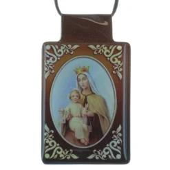 Palais du Rosaire Collier religieux scapulaire^ Collier Scapulaire