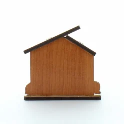 Palais du Rosaire Crèche avec miniature nativité en métal 7 cm^ Crèche