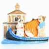 Palais du Rosaire Crèche de la Méditerranée en céramique 8x7cm^ Crèche