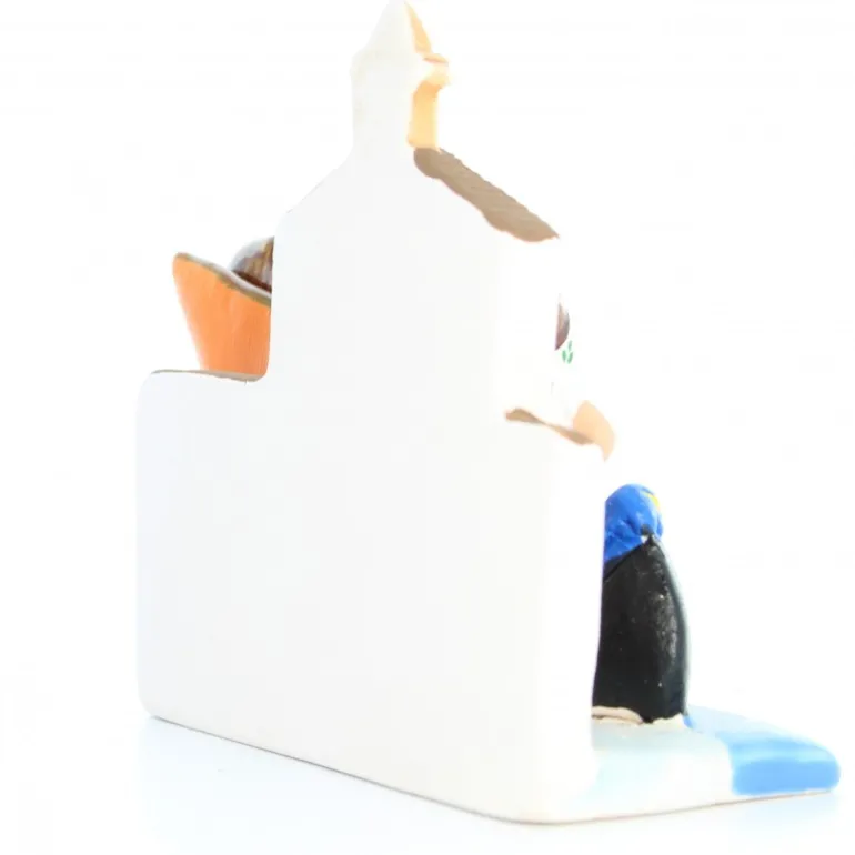 Palais du Rosaire Crèche de la Méditerranée en céramique 8x7cm^ Crèche