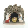 Palais du Rosaire Crèche de Lourdes avec Saint Joseph en céramique 8x7cm^ Crèche