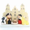 Palais du Rosaire Crèche de Saint Jacques de Compostelle en céramique 8x7cm^ Crèche