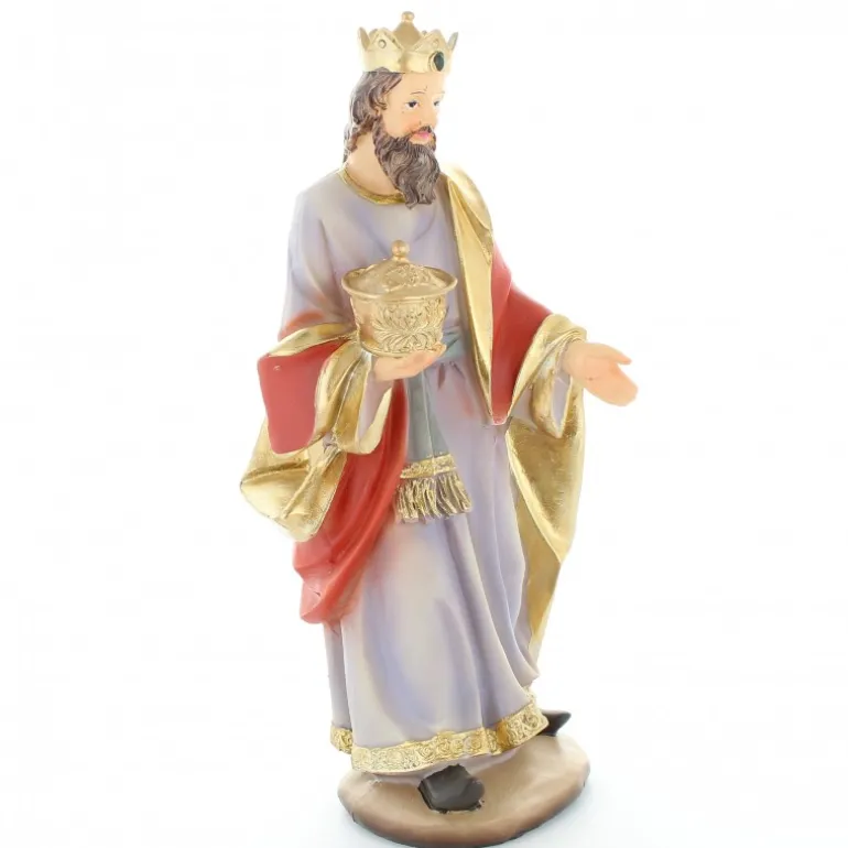 Palais du Rosaire Crèche en résine 11 personnages de 25cm^ Crèche