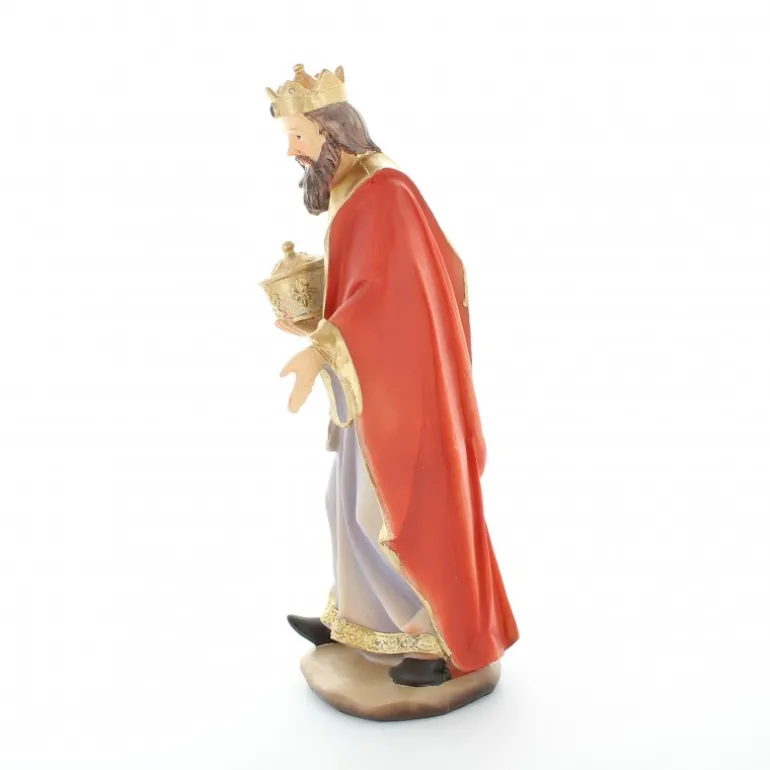 Palais du Rosaire Crèche en résine 11 personnages de 25cm^ Crèche