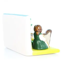 Palais du Rosaire Crèche Irlande en céramique 8x7cm^ Crèche