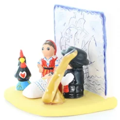 Palais du Rosaire Crèche Portugal en céramique 8x7cm^ Crèche
