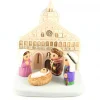 Palais du Rosaire Crèche Saint Antoine de Padoue en céramique^ Crèche