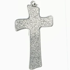 Palais du Rosaire Croix Apparition de Lourdes et Christ crucifié en métal et résine 7cm^ Médaille Et Croix Métal