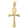 Palais du Rosaire Croix de vie en métal doré de 3cm^ Croix En Pendentif | Médaille Et Croix Métal