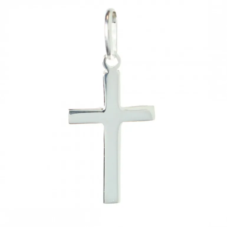 Palais du Rosaire Croix en argent 35mm^ Croix En Pendentif | Médaille Et Croix Argent