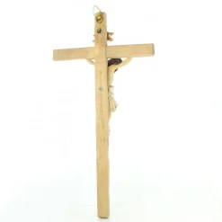 Palais du Rosaire Croix en bois avec Christ en résine^ Crucifix Résine | Crucifix Bois