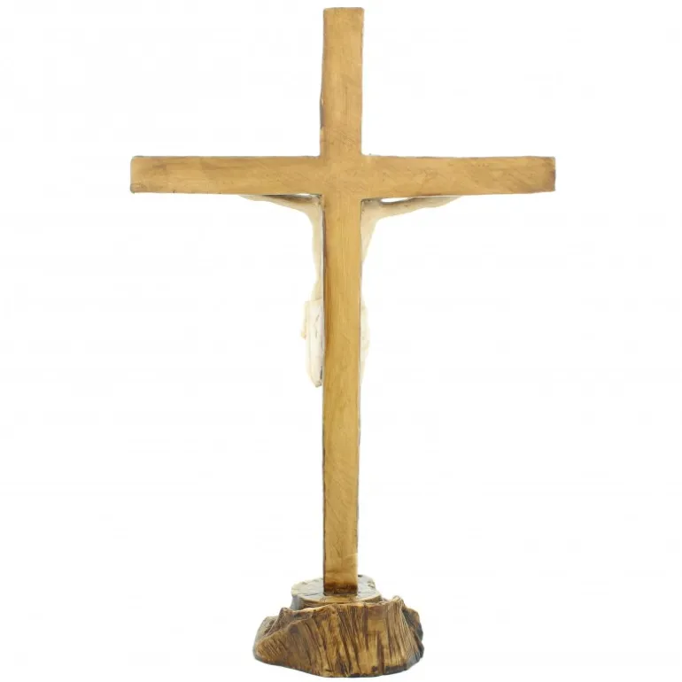 Palais du Rosaire Croix en résine 36cm^ Croix Religieuse