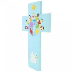 Palais du Rosaire Croix enfantine Enfants du Monde de 35cm^ Communion | Croix Religieuse