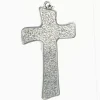 Palais du Rosaire Croix Jésus Miséricordieux et Christ crucifié en métal et résine 7cm^ Médaille Et Croix Métal