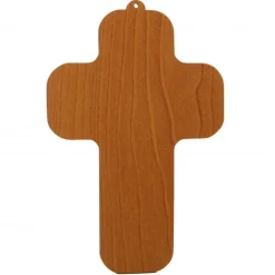 Palais du Rosaire Croix murale pour chambre d'Enfant avec enseignement du Signe de Croix 13cm^ Baptême | Croix Religieuse