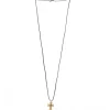 Palais du Rosaire Croix Pax en bois d'érable de 2,5cm avec cordon^ Collier Fantaisie | Croix En Pendentif