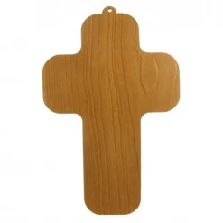 Palais du Rosaire Croix religieuse colorée de l'Apparition de Lourdes 13,5 cm^ Croix Religieuse