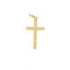 Palais du Rosaire Croix stylisé en métal doré^ Médaille Et Croix Métal