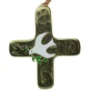 Palais du Rosaire Crucifix du Saint Esprit en Bronze 9cm^ Crucifix Métal