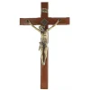 Palais du Rosaire Crucifix en bois avec Christ en métal 62 cm^ Crucifix Bois