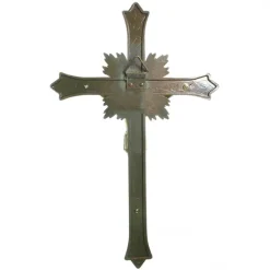Palais du Rosaire Crucifix en métal imitation bronze 21cm^ Crucifix Métal